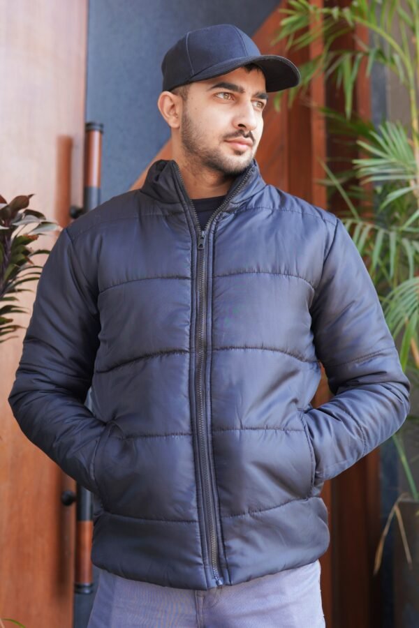 Jet Black – Puffer jacket