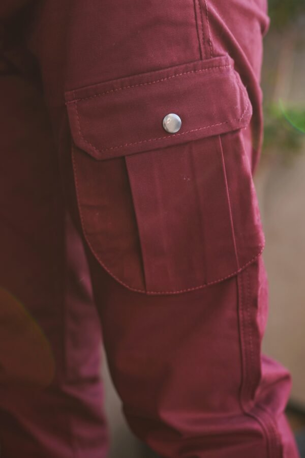 Congo Brown Cargo Trousers - Image 2